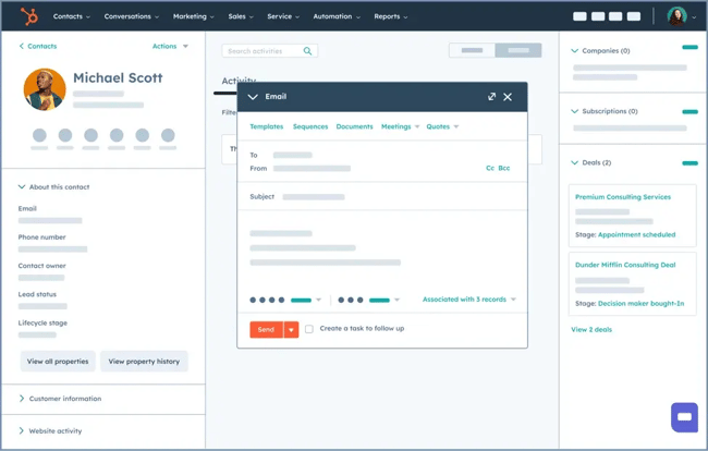 customer service automation software, HubSpot Help Desk and Ticketing Software